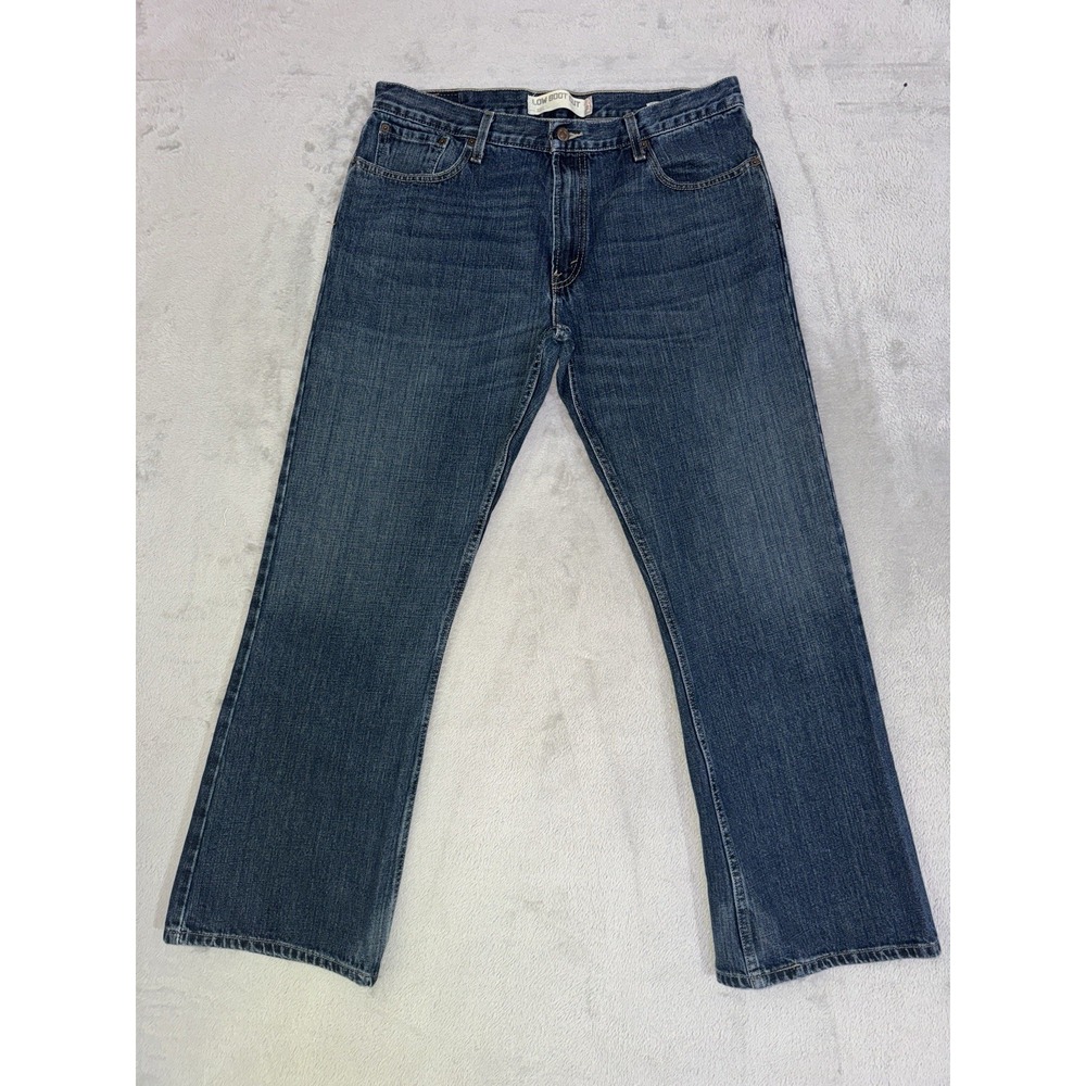Levi's 527 Low Boot Cut Cowboy Jeans Men's 36x30 Dark Wash Mexico